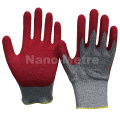 NMSAFETY High Performance Level 5 Protection Guantes de goma de látex resistentes al corte